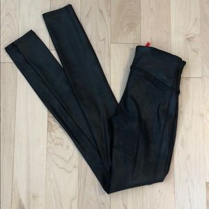 Spanx faux leather leggings